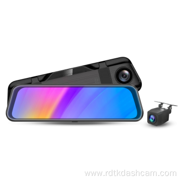 2K full screen touch front and rear dashcam